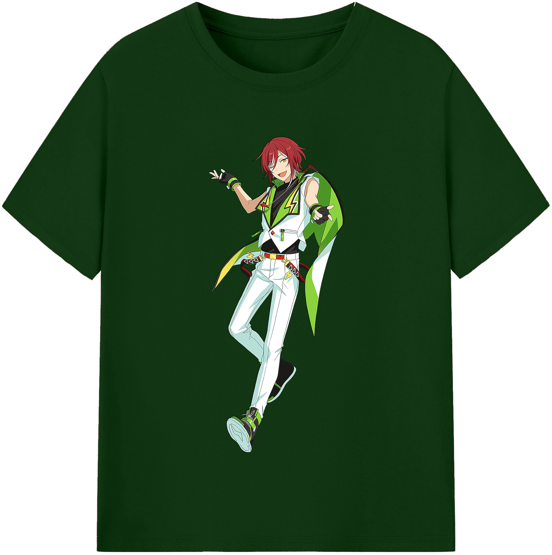 （画像用） あんさんぶるスターズ! Ensemble Stars 綿100％半袖Tシャツ（フロントプリント）